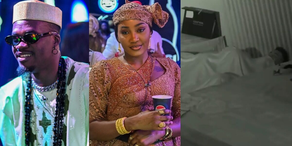 #BBNaijaS10: Sparks Fly as Sultana and Jason Jae Share Intimate Moment on Camera