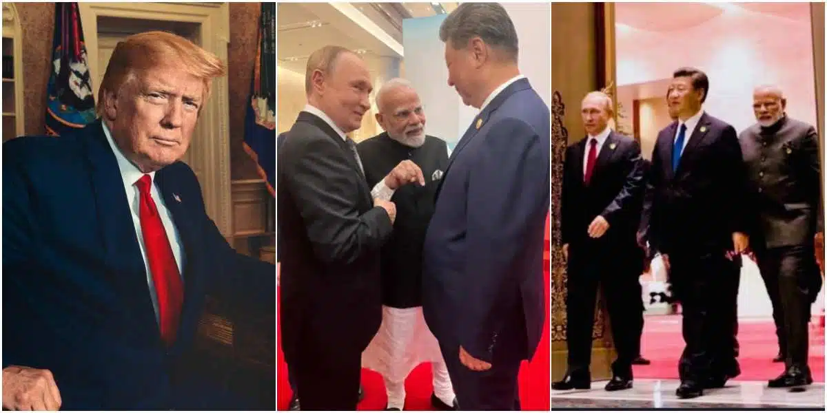 Trump Laments U.S. Losing Russia and India to China’s Influence